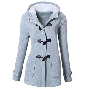 Women Winter Warm Jacket Extra Heavy Coat With Hat